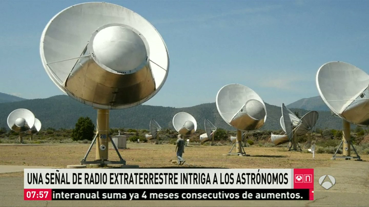 ¿Una señal extraterrestre? Pronto lo sabemos... ¿Una señal extraterrestre? Pronto lo sabemos...