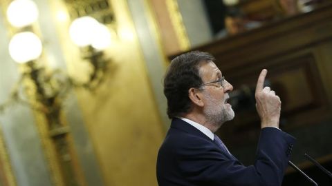  El presidente del Gobierno en funciones, Mariano Rajoy