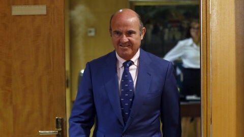 Luis de Guindos, ministro de Econom&iacute;a en funciones