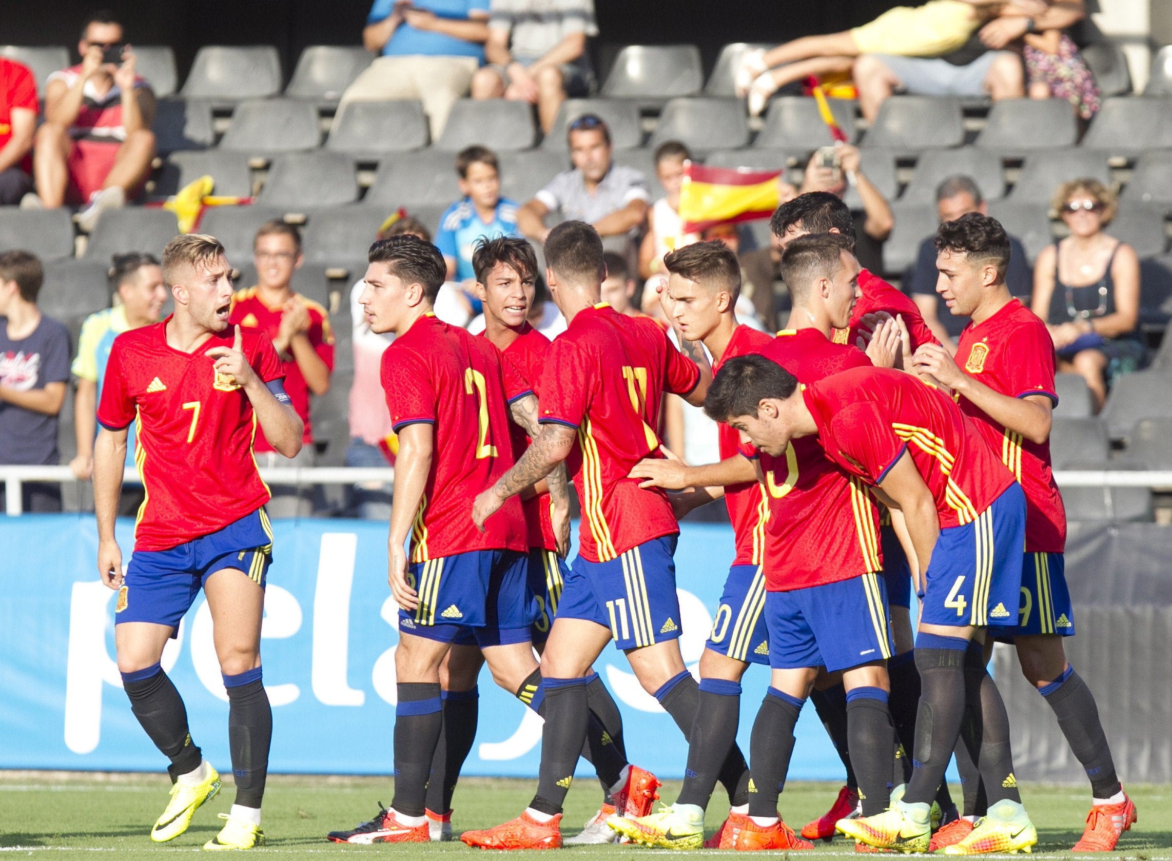 La Selección española Sub-21 golea a San Marino La Selección española Sub-21 golea a San Marino