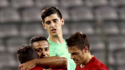 El portero de B&eacute;lgica, Thibaut Courtois.