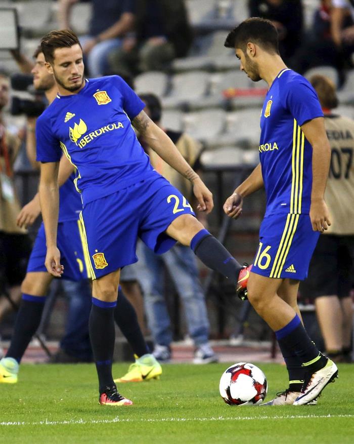 Saúl Ñiguez: "Hemos rendido bien pero sólo es un amistoso" Saúl Ñiguez: "Hemos rendido bien pero sólo es un amistoso"