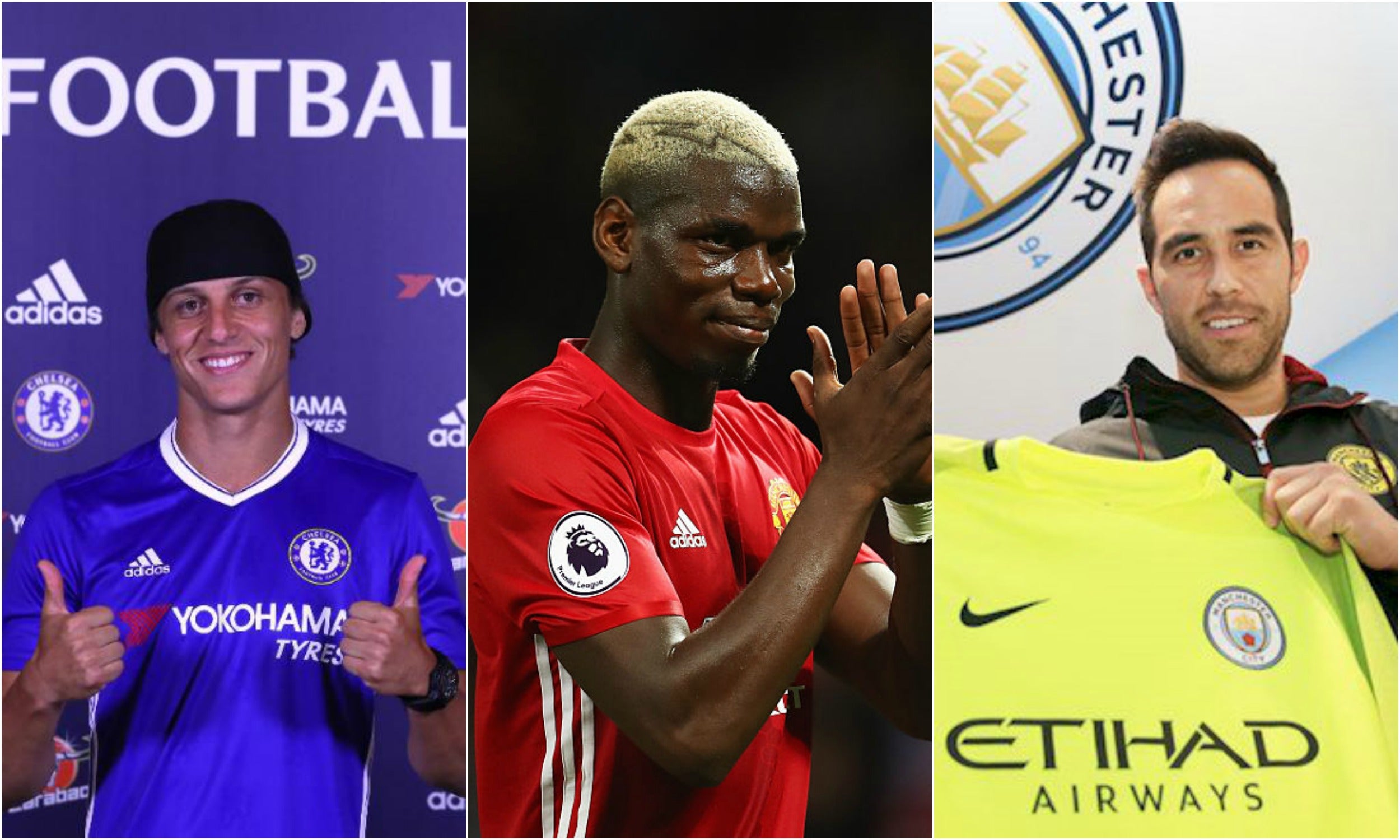 Manchester City, United y Chelsea lideraron el agitado mercado de fichajes inglés Manchester City, United y Chelsea lideraron el agitado mercado de fichajes inglés