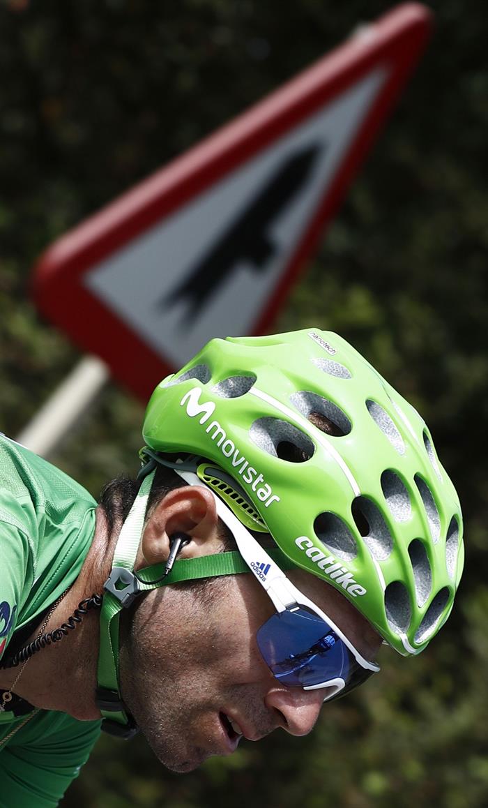Alejandro Valverde: "Ha sido un día duro y había que arriesgar" Alejandro Valverde: "Ha sido un día duro y había que arriesgar"