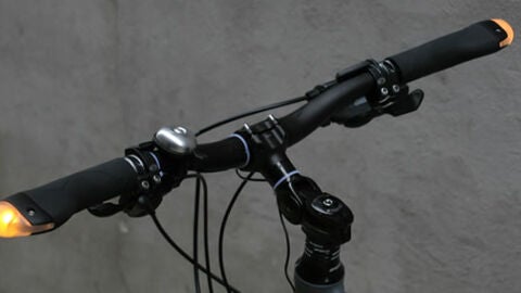 Manillar de una bicicleta