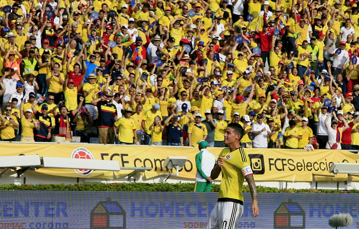 James Rodríguez se luce en la victoria de Colombia sobre Venezuela James Rodríguez se luce en la victoria de Colombia sobre Venezuela