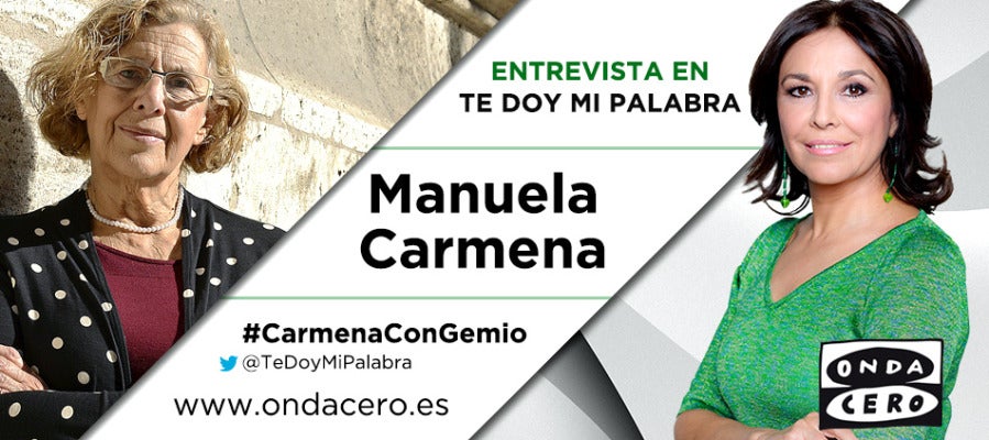 Manuela Carmena desayuna con Isabel Gemio en Te doy mi palabra Manuela Carmena desayuna con Isabel Gemio en Te doy mi palabra