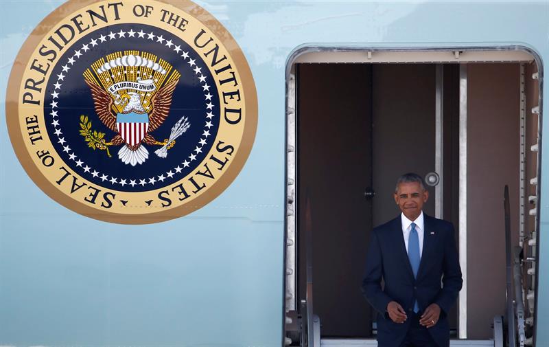Obama realiza su último viaje a Asia como presidente de EEUU Obama realiza su último viaje a Asia como presidente de EEUU
