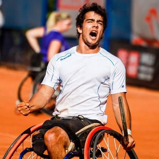 Daniel Caverzaschi, tenista paralímpico: "Voy a dejarme la piel en cada partido de Río" Daniel Caverzaschi, tenista paralímpico: "Voy a dejarme la piel en cada partido de Río"