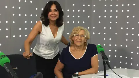 Isabel Gemio y Manuela Carmena Isabel Gemio y Manuela Carmena