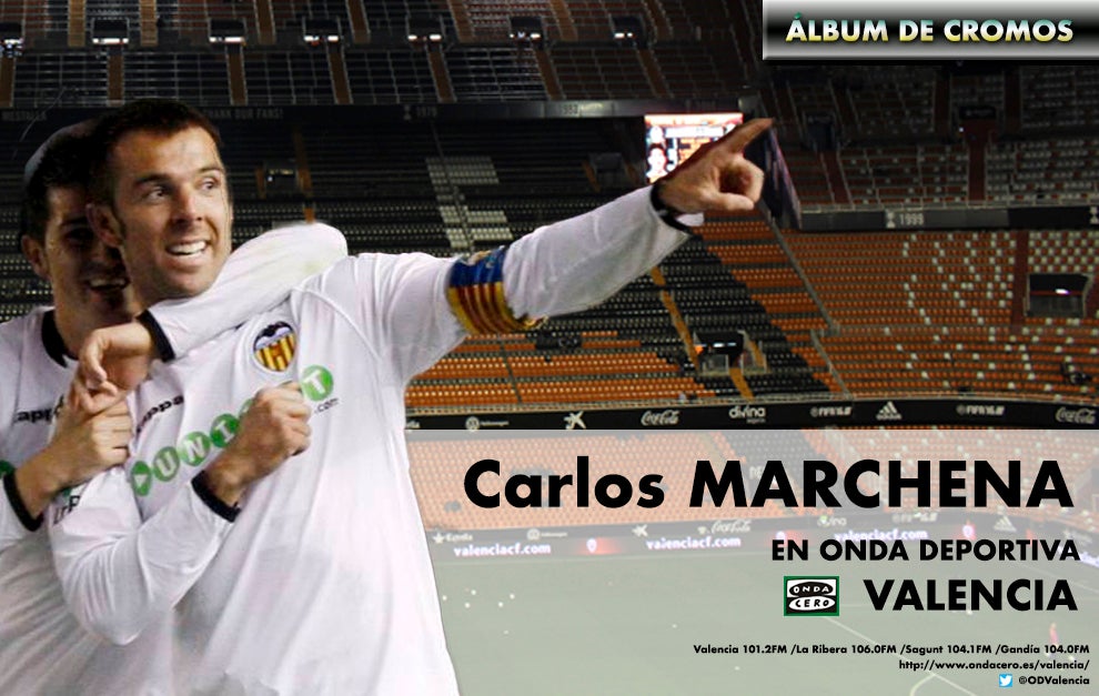 Álbum de Cromos. Carlos Marchena. 08/09/2016 Álbum de Cromos. Carlos Marchena. 08/09/2016