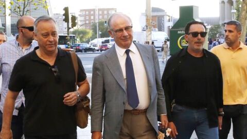 Rodrigo Rato llega a los juzgados