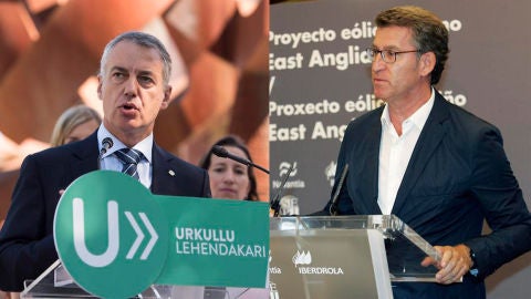 &Iacute;&ntilde;igo Urkullu y Alberto N&uacute;&ntilde;ez Feij&oacute;o