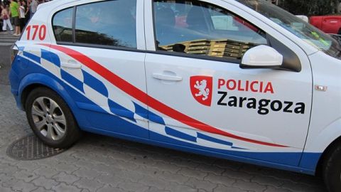 Veh&iacute;culo de la Polic&iacute;a Local de Zaragoza