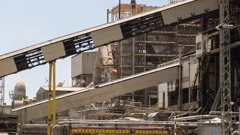 Imagen de la factoría de ENCE en Huelva Imagen de la factoría de ENCE en Huelva