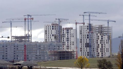 Inmuebles en construcci&oacute;n en Madrid.