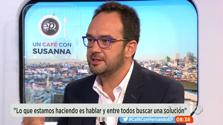 Hernando: "Pedro Sánchez no se está postulando a presidente del Gobierno, no podemos ir a otra investidura fallida" Hernando: "Pedro Sánchez no se está postulando a presidente del Gobierno, no podemos ir a otra investidura fallida"