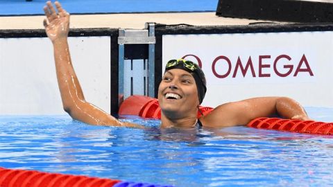 Teresa Perales, nadadora paral&iacute;mpica