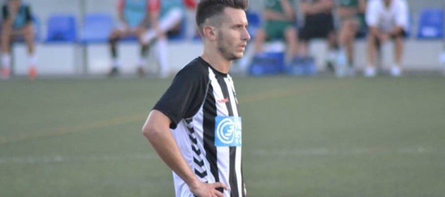 Rubén Fonte, delantero del Castellón Rubén Fonte, delantero del Castellón