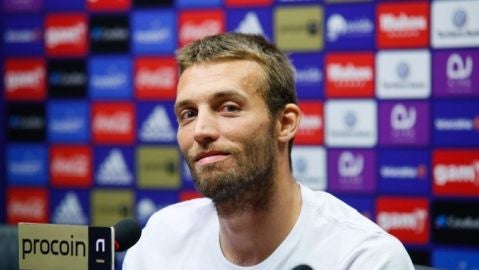El jugador del Oviedo, Michu P&eacute;rez Cuesta.