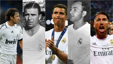Los 50 mejores madridistas de la historia