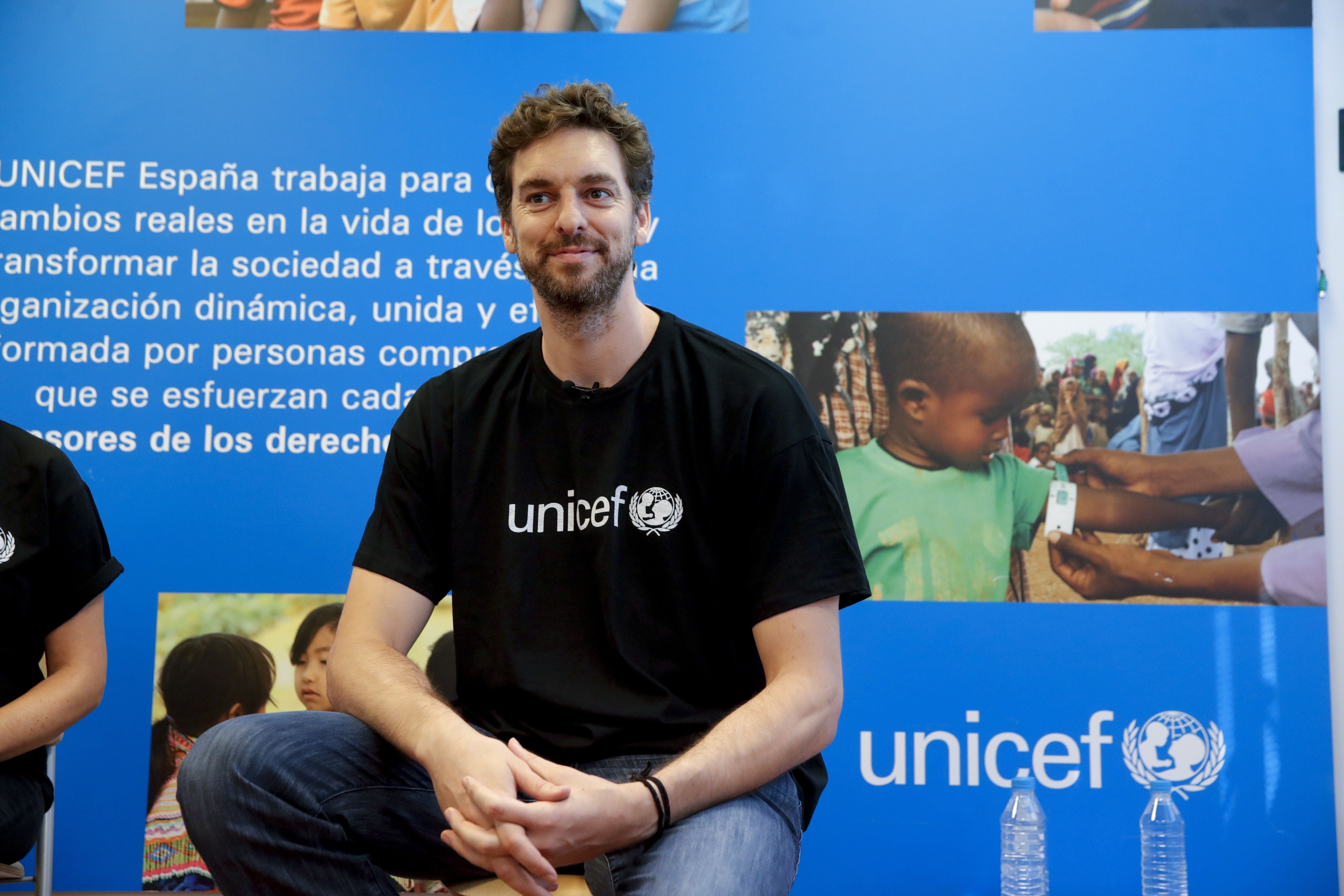 Pau Gasol pide sensibilidad a los Gobiernos ante la crisis de los refugiados Pau Gasol pide sensibilidad a los Gobiernos ante la crisis de los refugiados