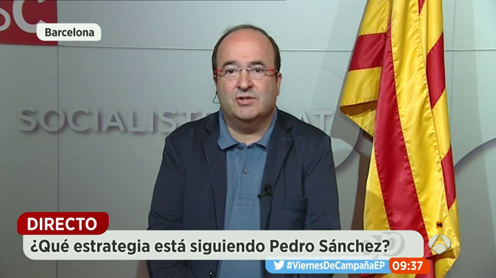 Iceta cree que la Diada representa la fuerza movilizadora de los factores independentistas Iceta cree que la Diada representa la fuerza movilizadora de los factores independentistas