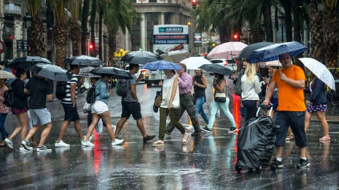 Las lluvias y las malas temperaturas llegan a la Pen&iacute;nsula.