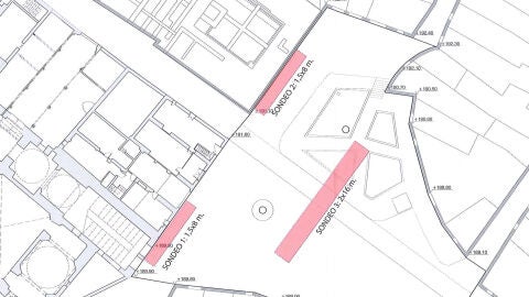 Plano de situaci&oacute;n donde se realizar&aacute;n las catas a partir del mi&eacute;rcoles.