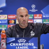 Zinedine Zidane, en rueda de prensa Zinedine Zidane, en rueda de prensa