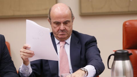Luis de Guindos en el Congreso