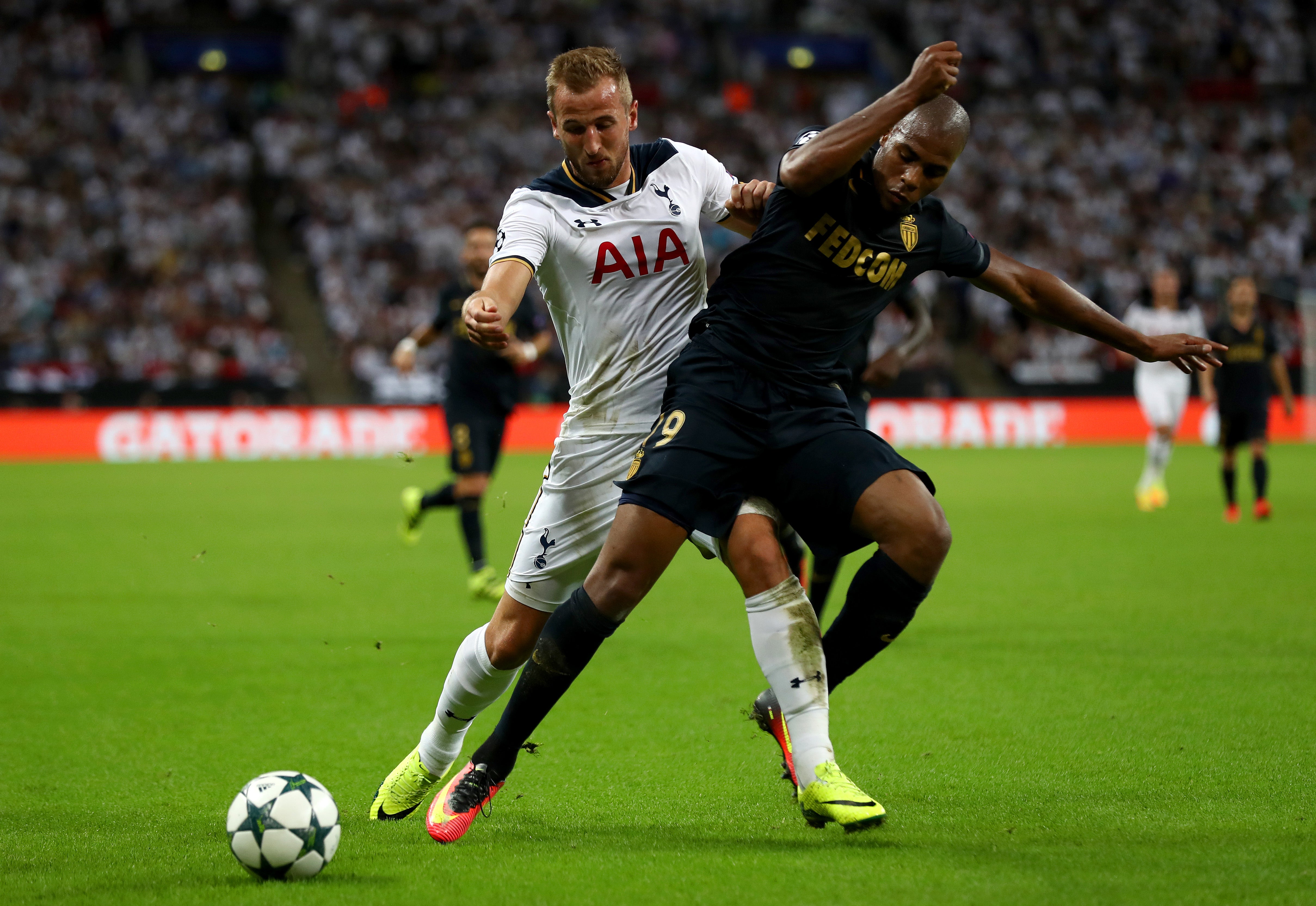 El Mónaco aprovecha los errores defensivos del Tottenham y se lleva la victoria de Wembley El Mónaco aprovecha los errores defensivos del Tottenham y se lleva la victoria de Wembley