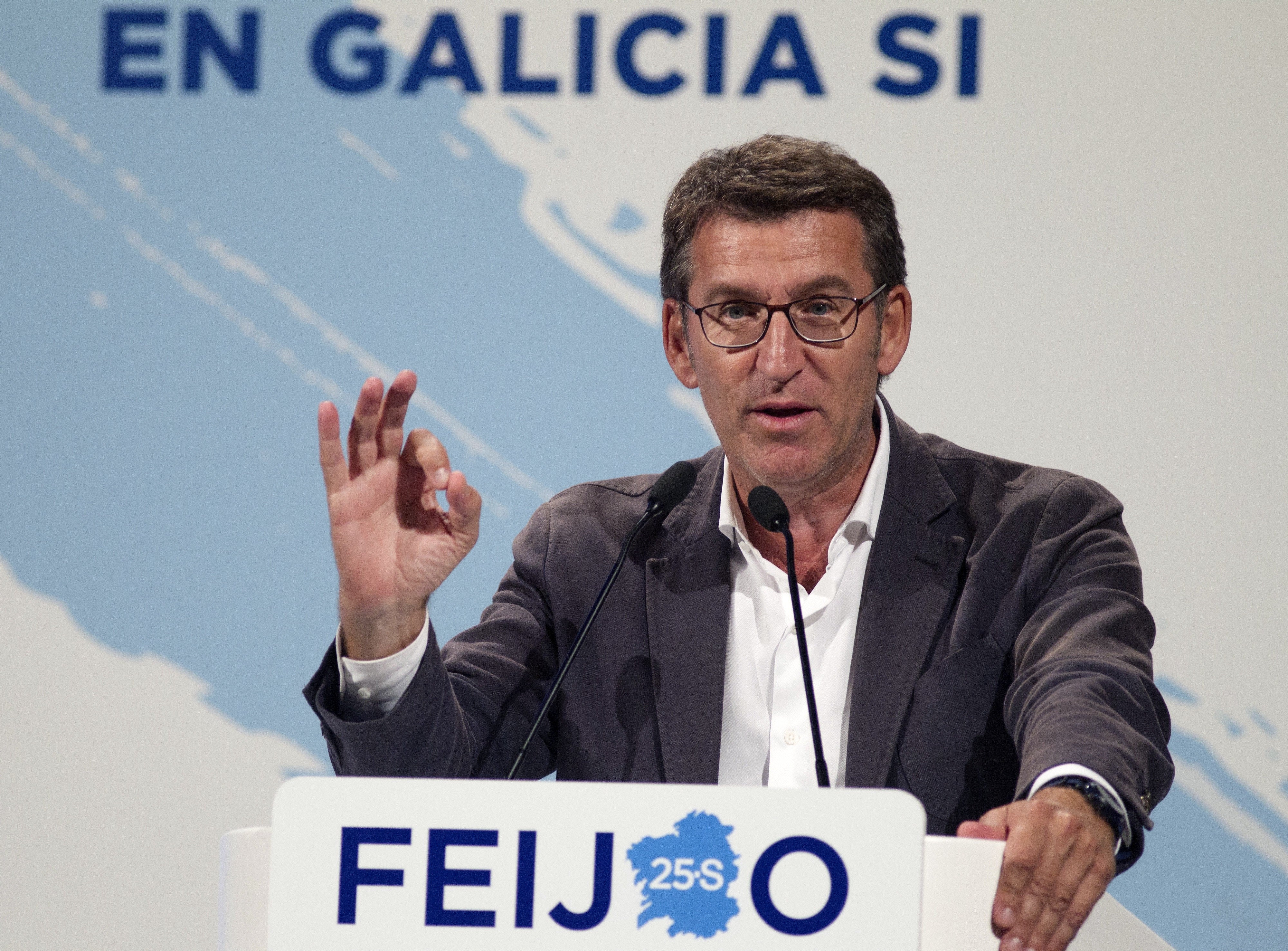 Feijóo: "Cuando un partido democrático se quema, algo nuestro también se quema" Feijóo: "Cuando un partido democrático se quema, algo nuestro también se quema"