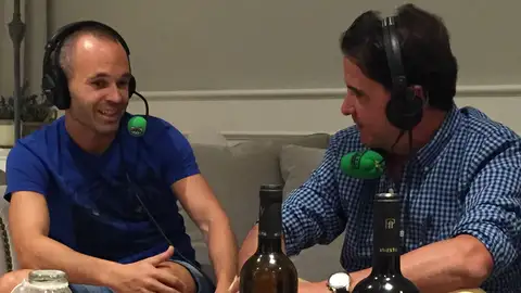 Andrés Iniesta con José Ramón de la Morena Andrés Iniesta con José Ramón de la Morena