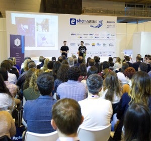 Una de las ponencias del eShow en Madrid Una de las ponencias del eShow en Madrid