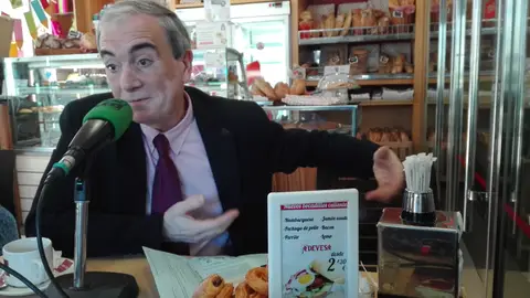 José Manuel Fontenla - AFAPO Desayuno Informativo de Pontevedra en la Onda