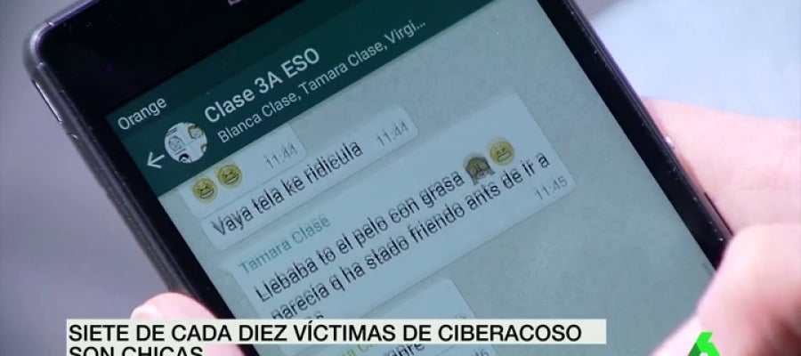Frame 19.022417 de: Uno de cada cuatro casos de acoso escolar se comete a través Internet y las nuevas tecnologías Frame 19.022417 de: Uno de cada cuatro casos de acoso escolar se comete a través Internet y las nuevas tecnologías