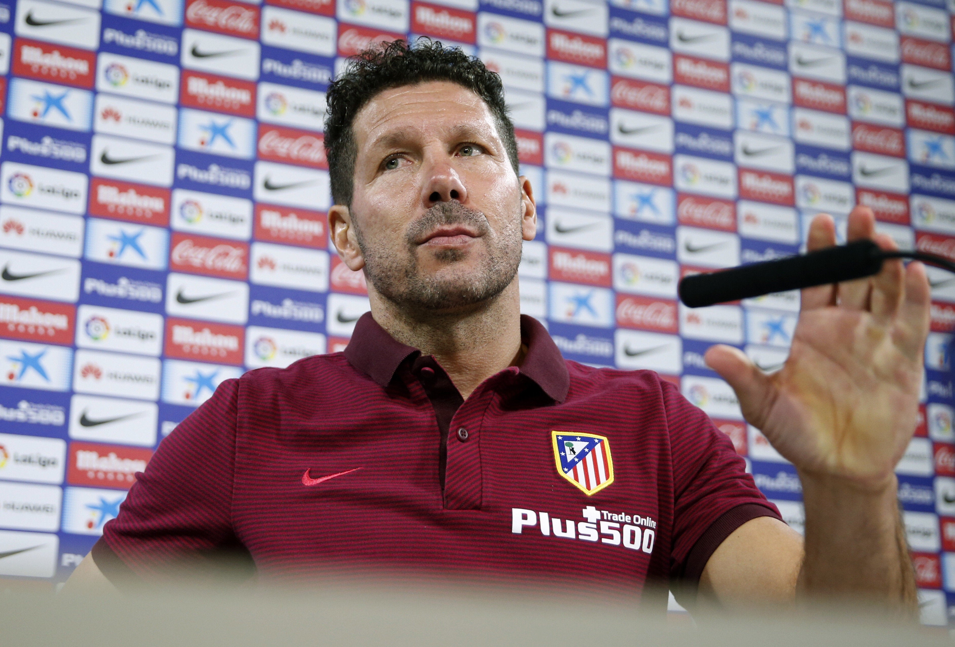 Simeone: "No hemos merecido ganar al Barcelona en ningún partido" Simeone: "No hemos merecido ganar al Barcelona en ningún partido"