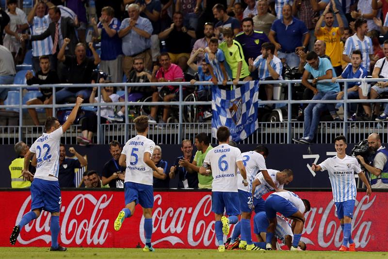 Sandro y En-Nesyri salvan al Málaga y a Juande Sandro y En-Nesyri salvan al Málaga y a Juande