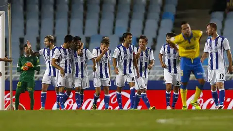 La Real Sociedad golea a Las Palmas La Real Sociedad golea a Las Palmas