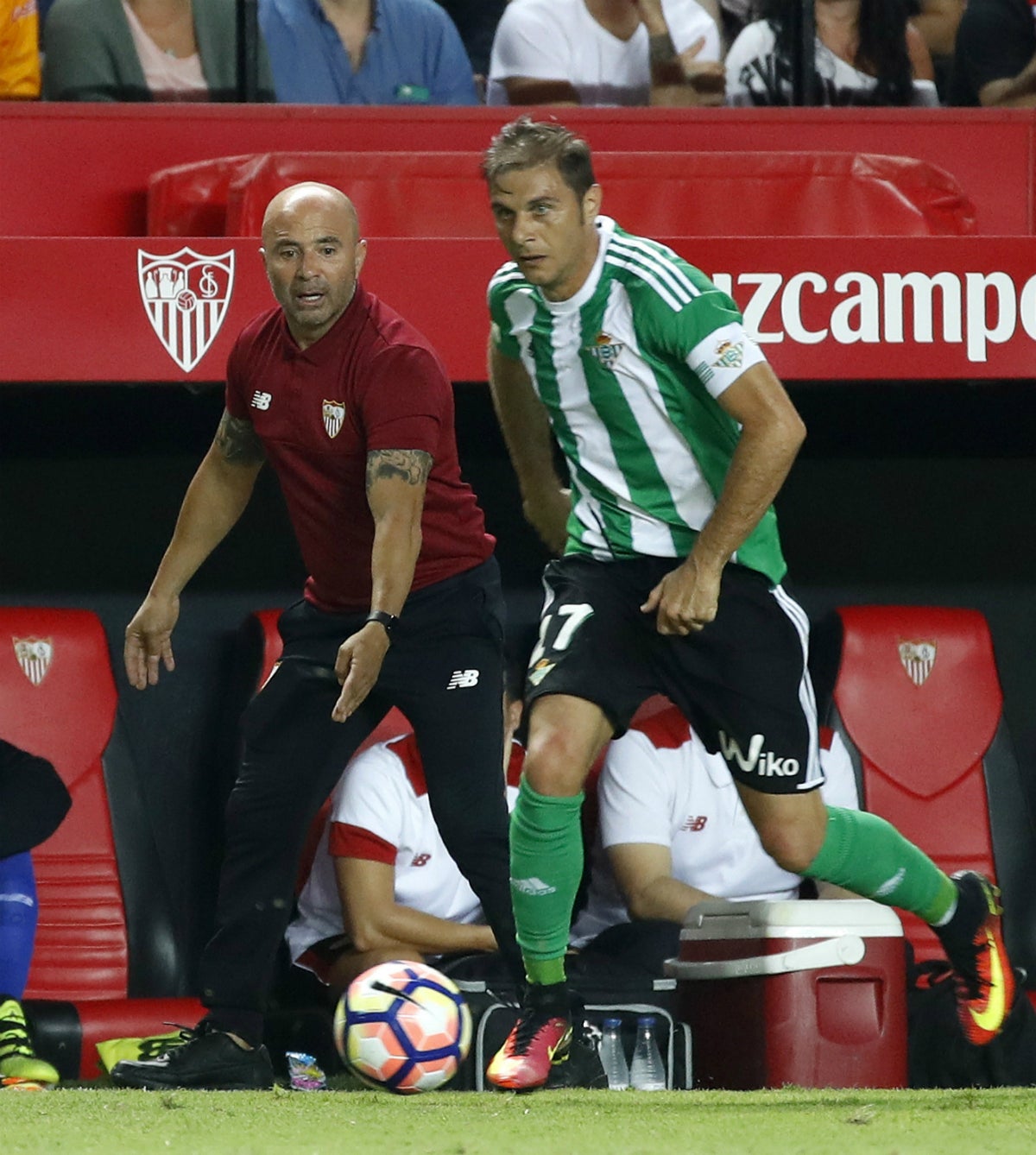 Sampaoli: "Nunca hablo de los árbitros" Sampaoli: "Nunca hablo de los árbitros"