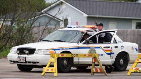 Imagen de archivo de una patrulla de la Polic&iacute;a de Canad&aacute;