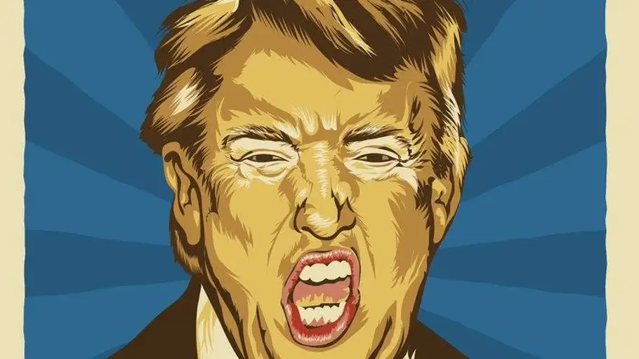 Portada del libro 'Trump, el león del circo', de Paco Reyero Portada del libro 'Trump, el león del circo', de Paco Reyero