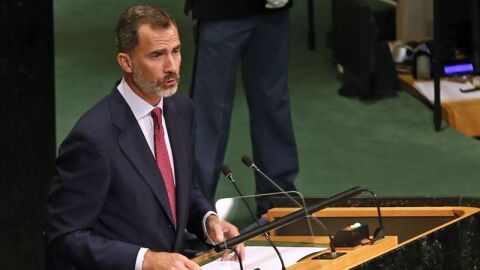 El rey Felipe VI, en la Asamblea General de la ONU