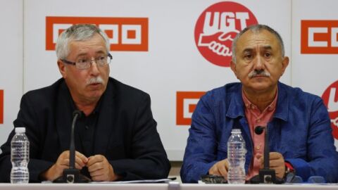 Ignacio Fern&aacute;ndez Toxo y Pepe &Aacute;lvarez