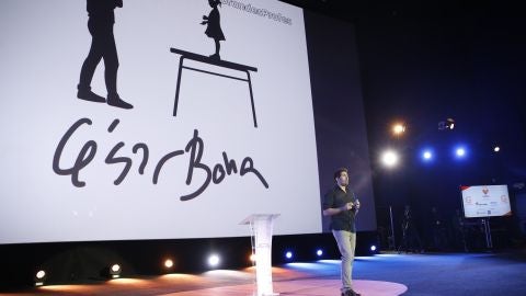 Cesar Bona en el encuentro 'Grandes Profes 2016'