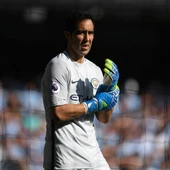 Claudio Bravo, en un partido con el Manchester City Claudio Bravo, en un partido con el Manchester City