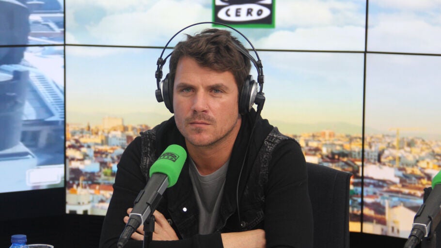 Dani Mart&iacute;n en los estudios de Onda Cero