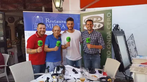 Julio Rodríguez, Antonio Naranjo, Francis Moya y Michele Diana Julio Rodríguez, Antonio Naranjo, Francis Moya y Michele Diana