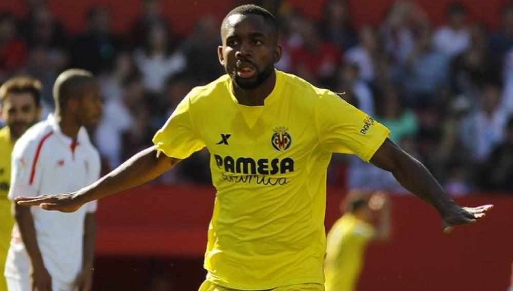 El delantero del Villarreal, Cedrick Bakambu